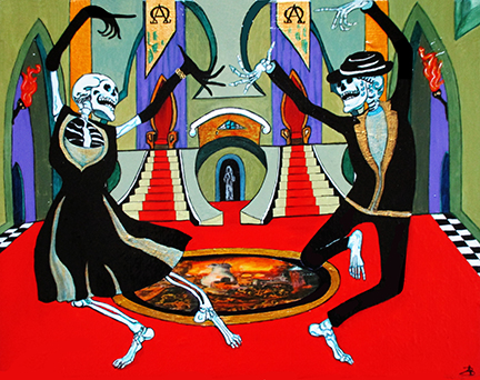 Judgment Day painting by Audrey Breed