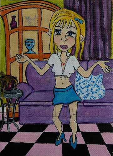 ACEO painting by Audrey Breed