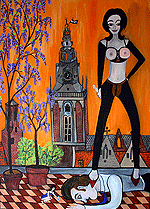 Painting by Audrey Breed