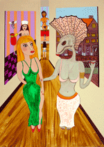 Painting by Audrey Breed