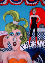 Painting by Audrey Breed