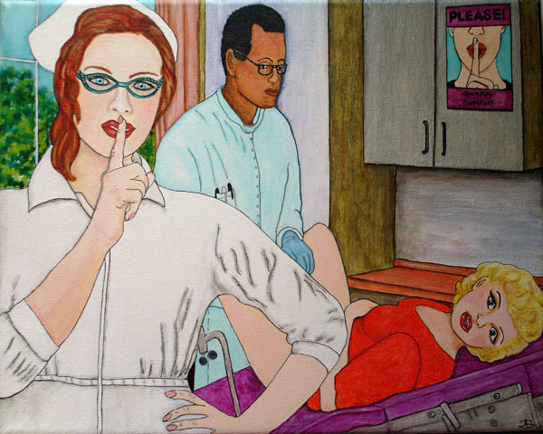 Figurative painting by Audrey Breed