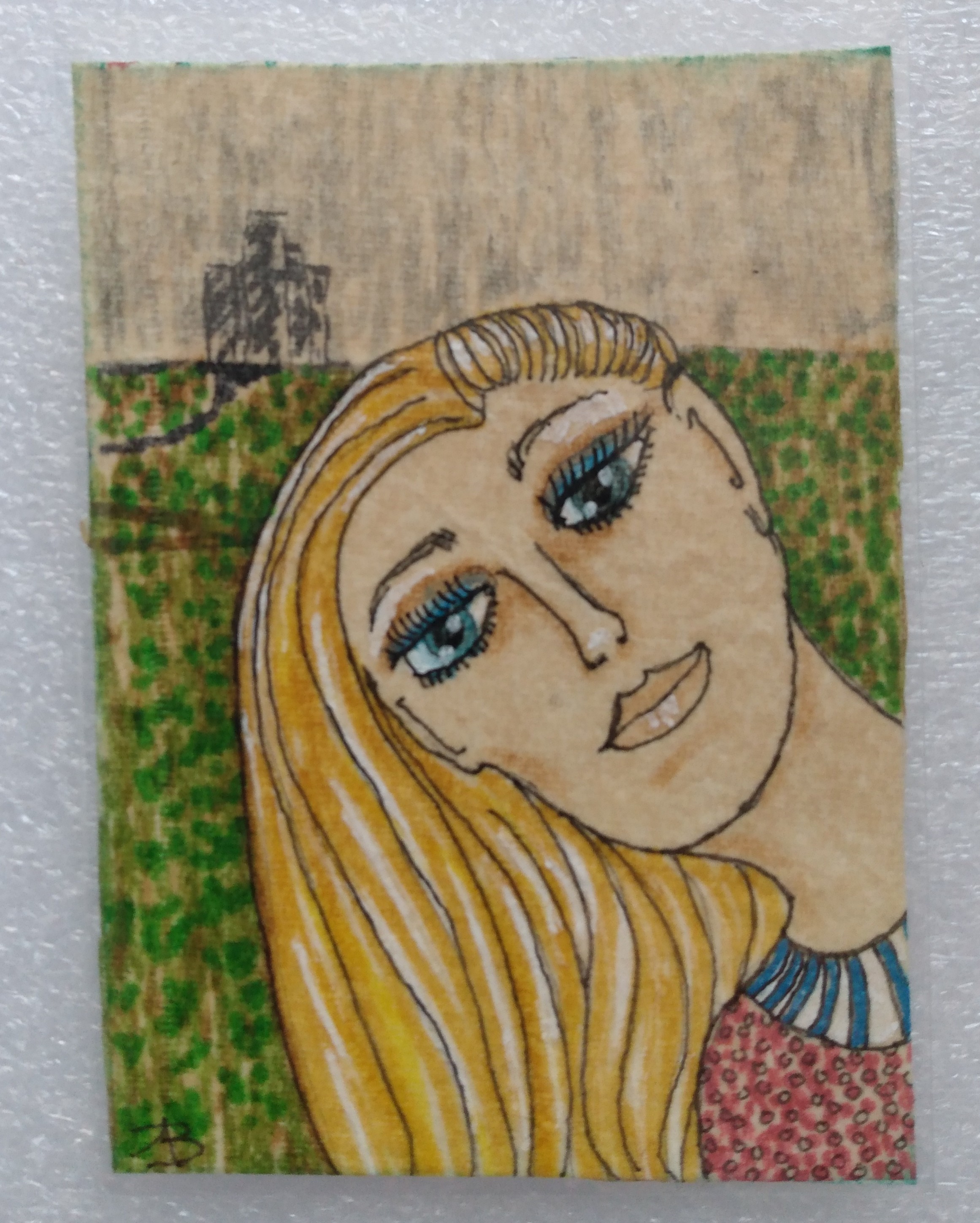 Art card by Audrey Breed