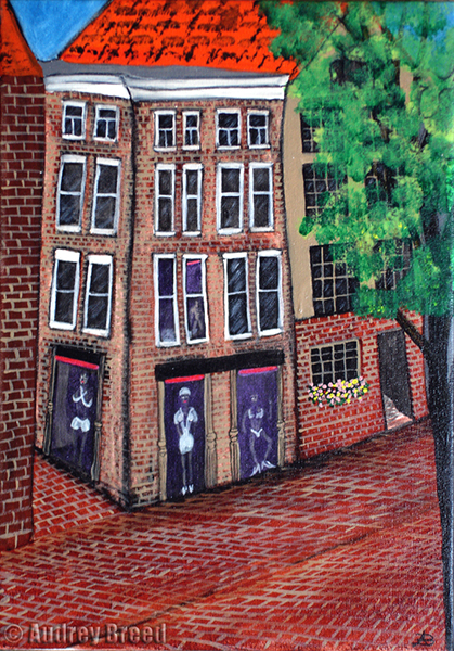 Painting by Audrey Breed