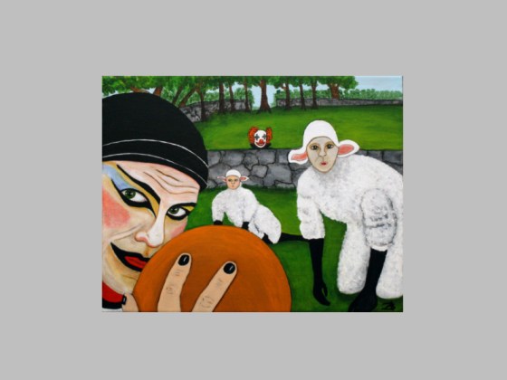 acrylic painting by Audrey Breed