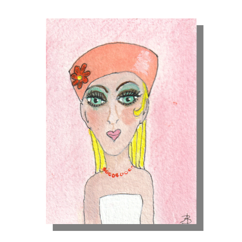 Mixed media ACEO by Audrey Breed