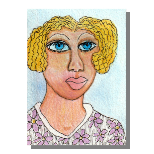 Chelsea ACEO by Audrey Breed.