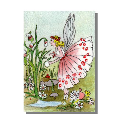 Fairy ACEO by Audrey Breed