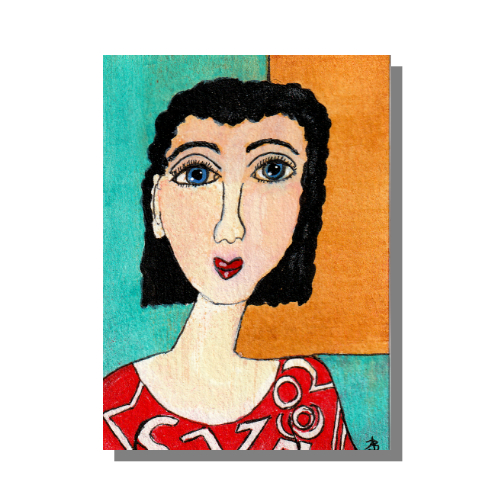 Karen ACEO by Audrey Breed