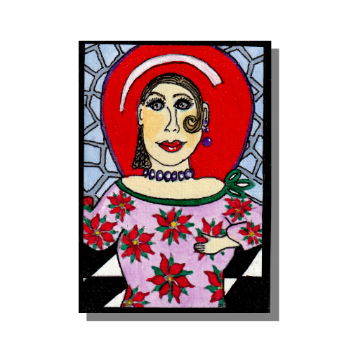 Mixed media ACEO by Audrey Breed