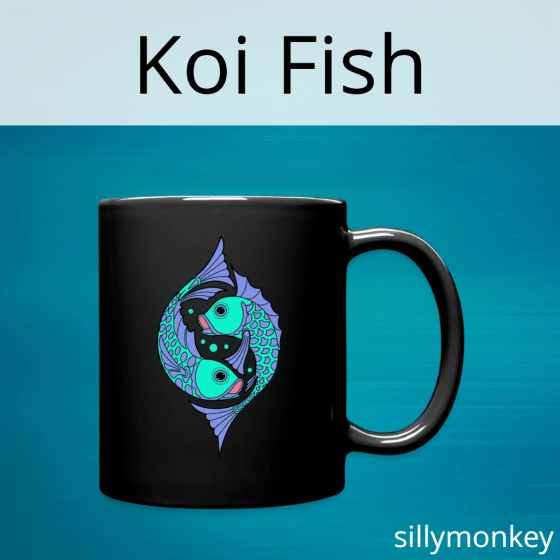 Koi Fish Mug by Silly Monkey