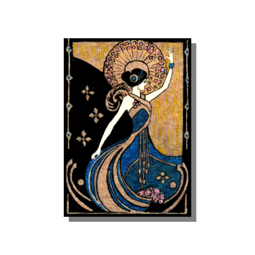Art Deco style ACEO